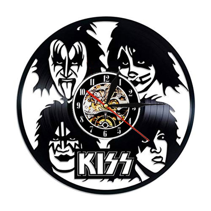 KISS Rock Band Wall Clock