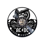 AC.DC Creative Artwork Vinyl Record Wall Clock