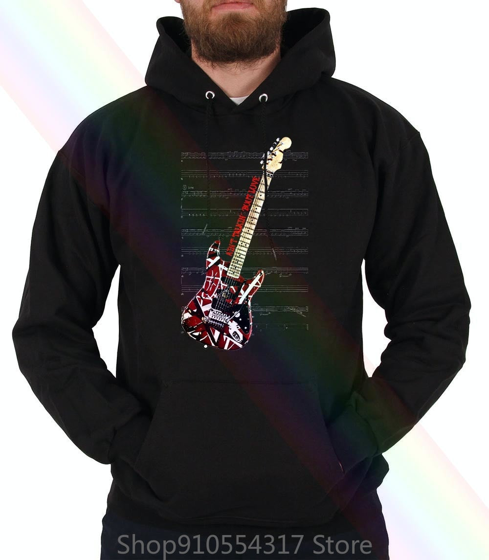 Eddie Van Halen Hoodie Sweatshirts Guitar Ai Not Talkin Bout Love