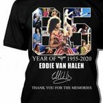 Eddie Van Halen guitar RIP 1955 2020-65