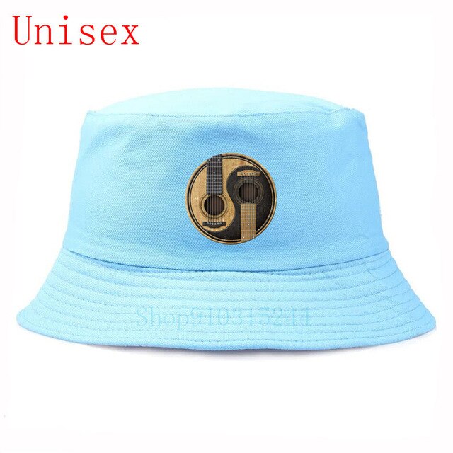 Acoustic Guitars Yin Yang Fold-able Fisherman Cap