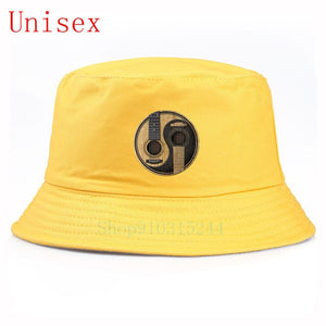 Acoustic Guitars Yin Yang Fold-able Fisherman Cap