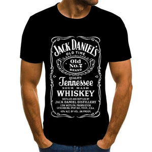 Jack Daniel's New 3D Print T Shirt