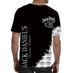 Jack Daniel's New 3D Print T Shirt