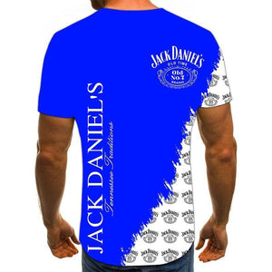 Jack Daniel's New 3D Print T Shirt