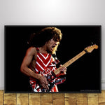 Eddie Van Halen Art Silk Poster Home Decor