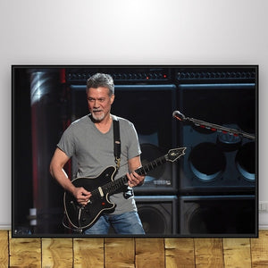 Eddie Van Halen Art Silk Poster Home Decor