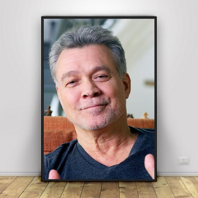 Eddie Van Halen Art Silk Poster Home Decor