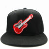 Guitar Embroidery Cotton Baseball Cap