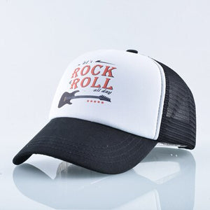 Rock N Roll Guitar Cap