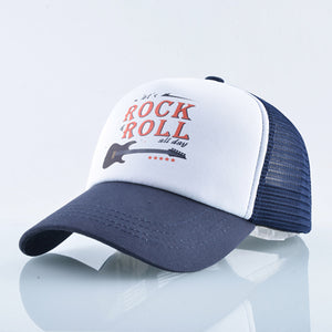 Rock N Roll Guitar Cap